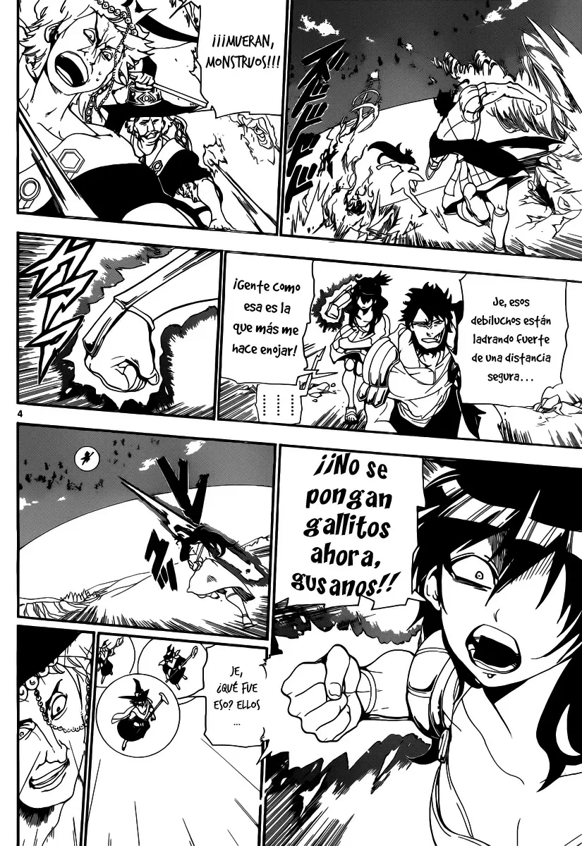 Magi - Labyrinth of Magic capítulo 173, página 4
