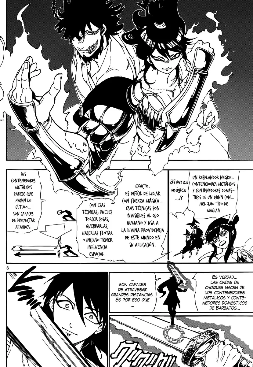 Magi - Labyrinth of Magic capítulo 173, página 6
