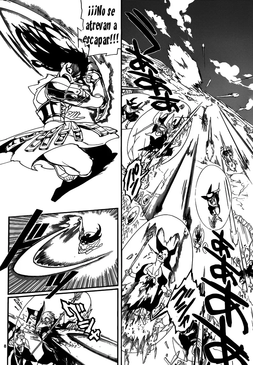 Magi - Labyrinth of Magic capítulo 173, página 8