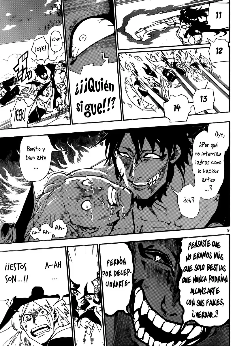 Magi - Labyrinth of Magic capítulo 173, página 9