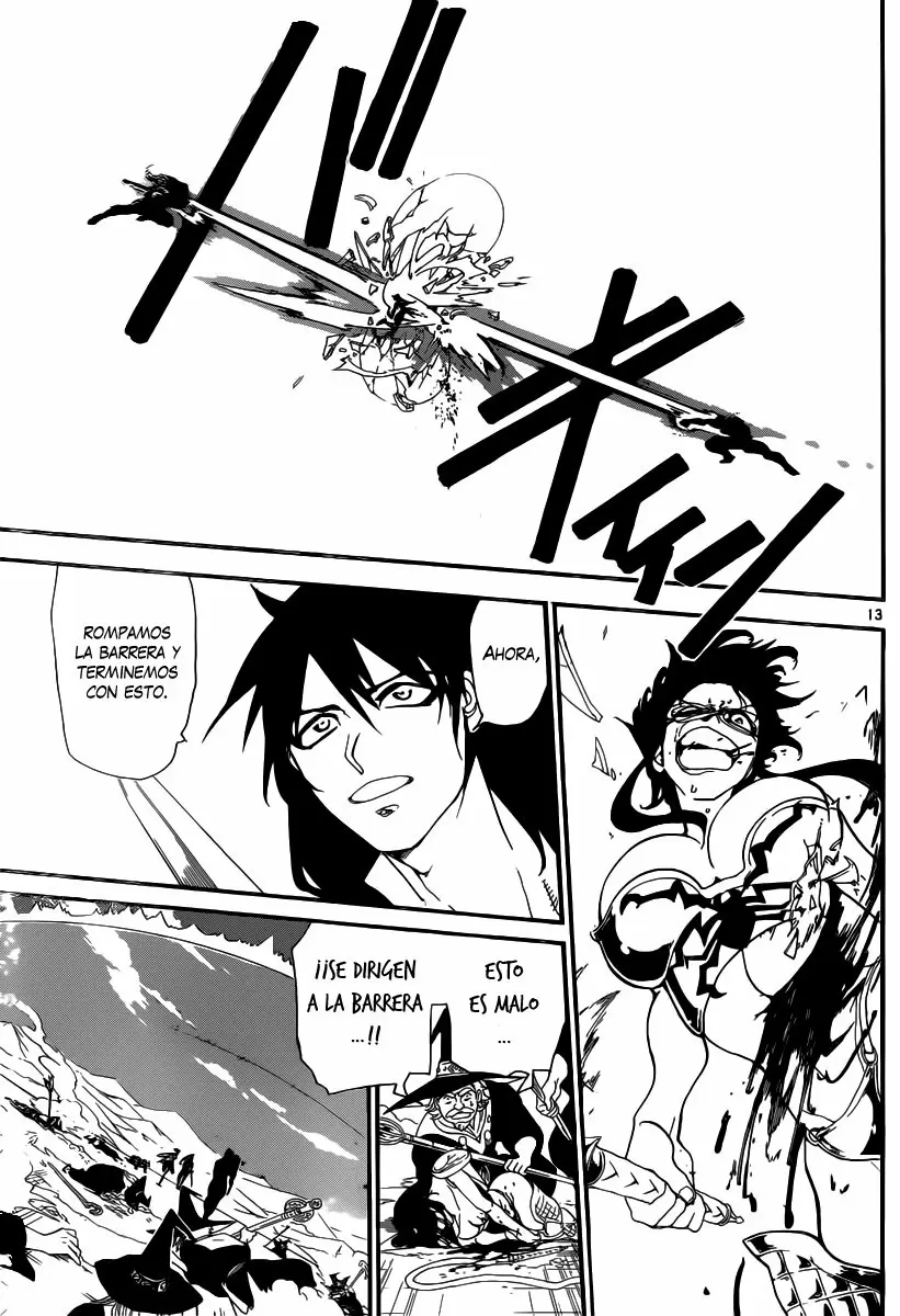 Magi - Labyrinth of Magic capítulo 173, página 12