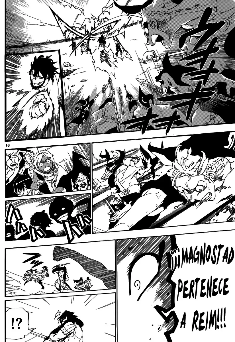 Magi - Labyrinth of Magic capítulo 173, página 14