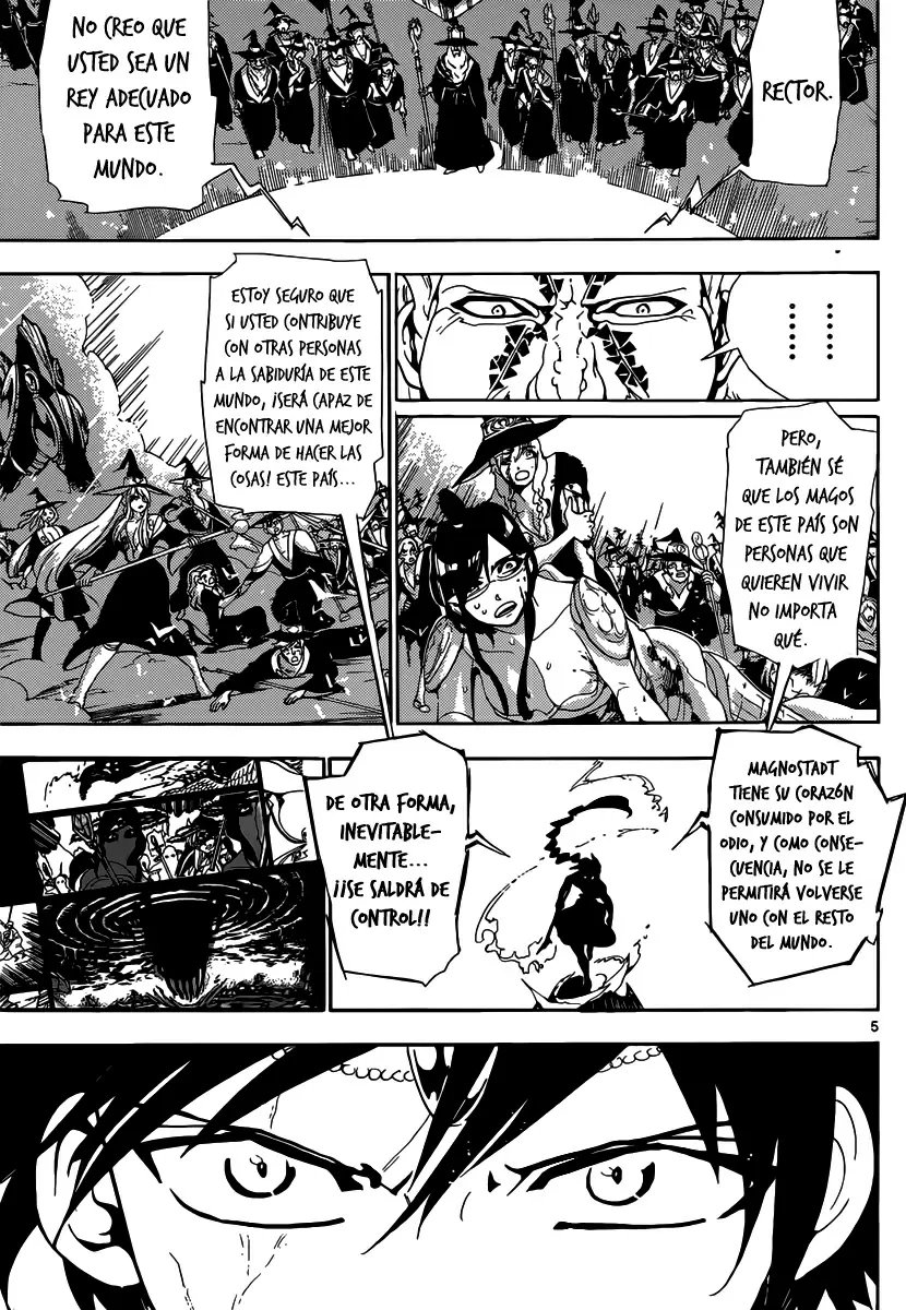 Magi - Labyrinth of Magic capítulo 174, página 4