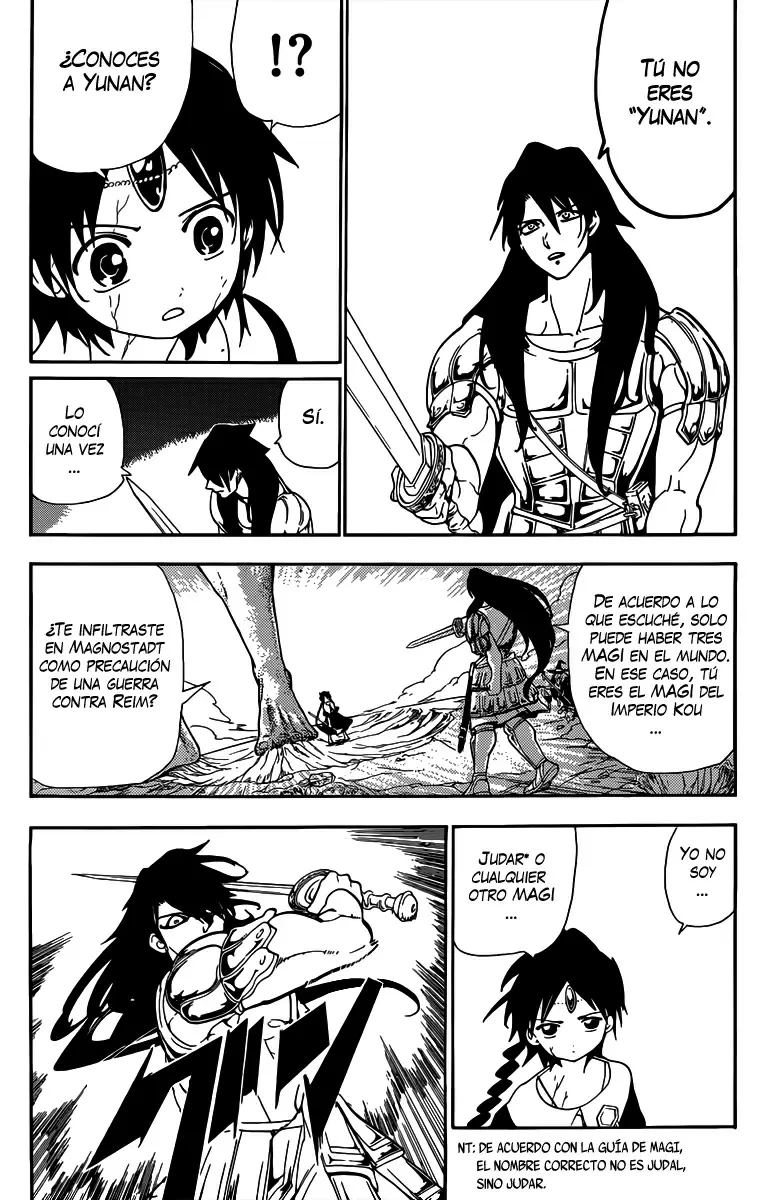 Magi - Labyrinth of Magic capítulo 174, página 7