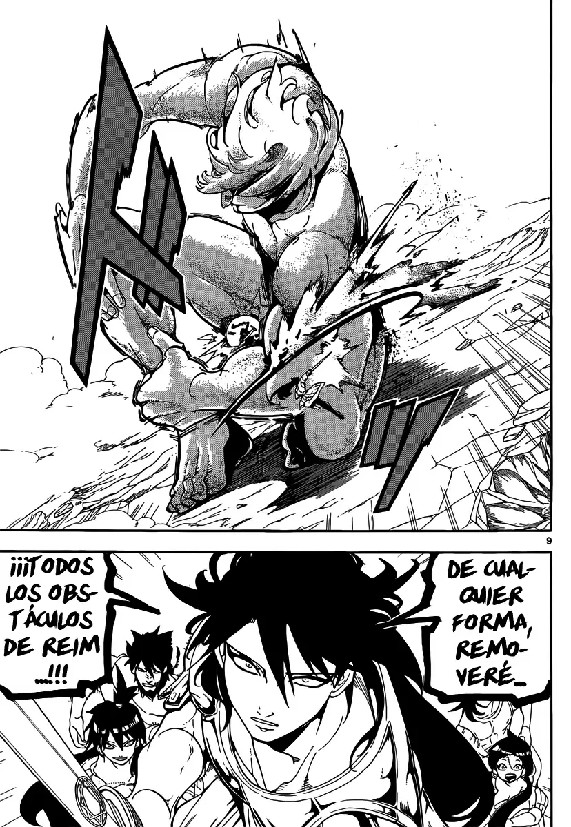 Magi - Labyrinth of Magic capítulo 174, página 8