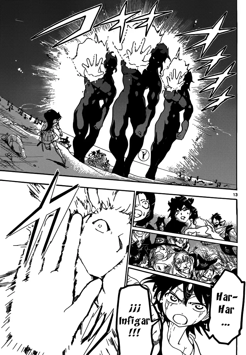 Magi - Labyrinth of Magic capítulo 174, página 12