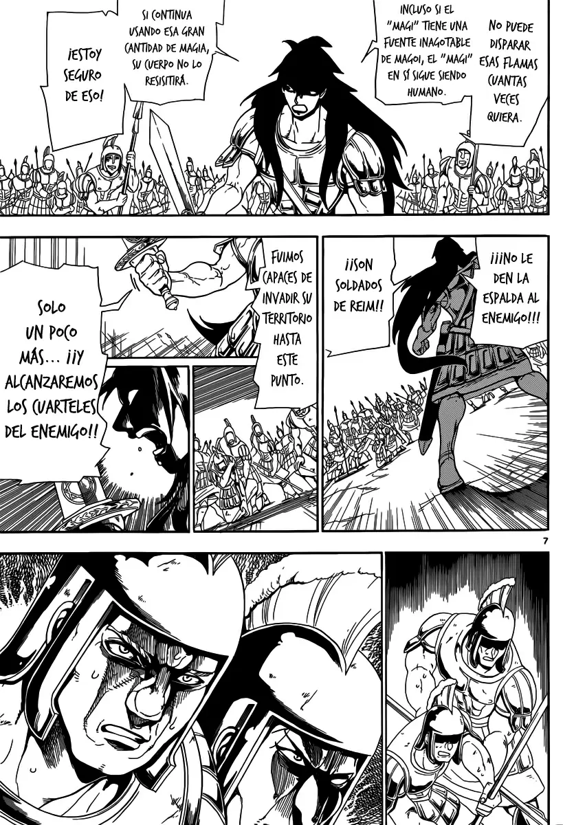 Magi - Labyrinth of Magic capítulo 175, página 7