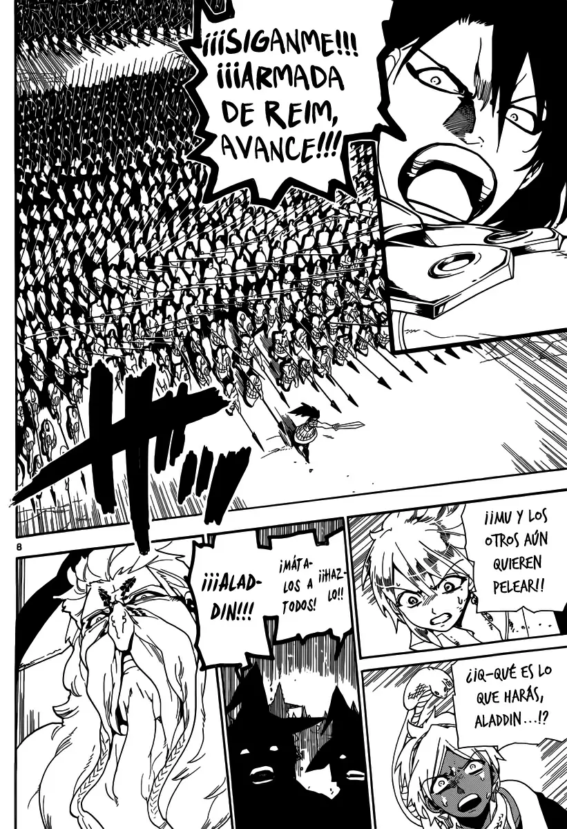 Magi - Labyrinth of Magic capítulo 175, página 8