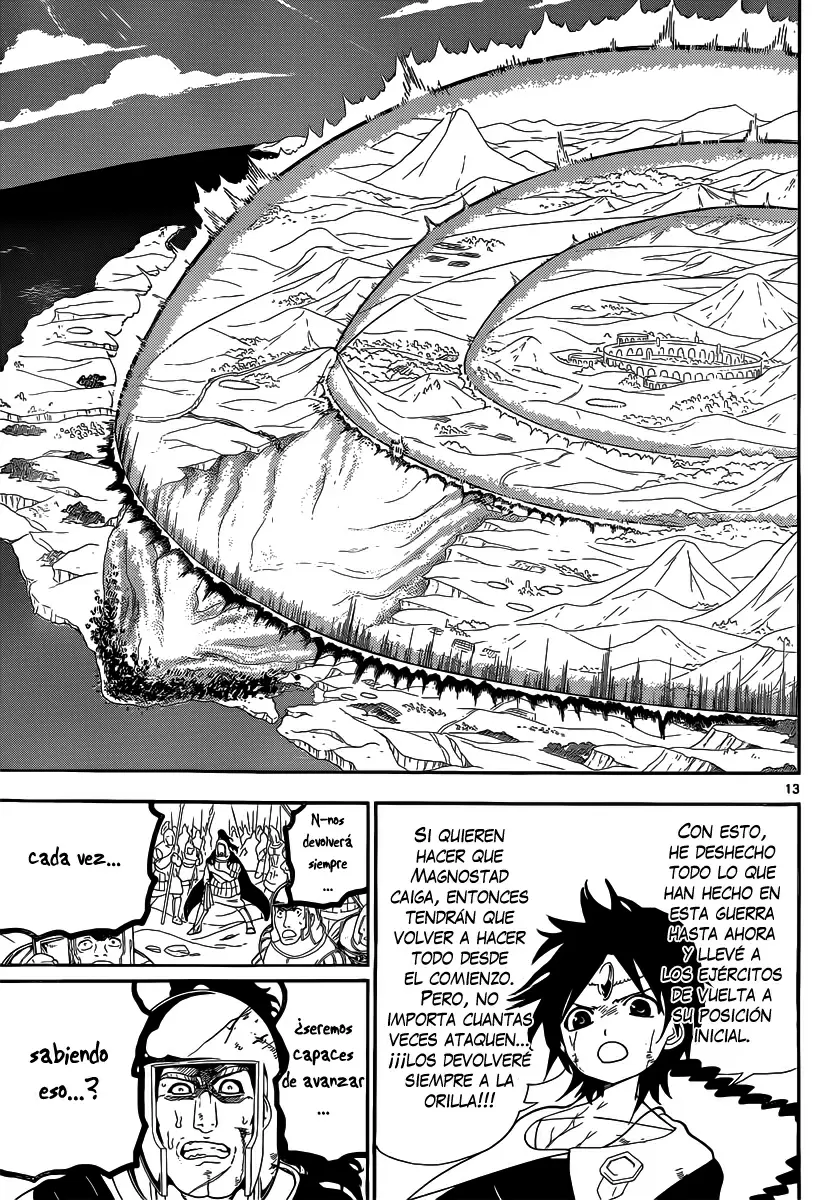 Magi - Labyrinth of Magic capítulo 175, página 13