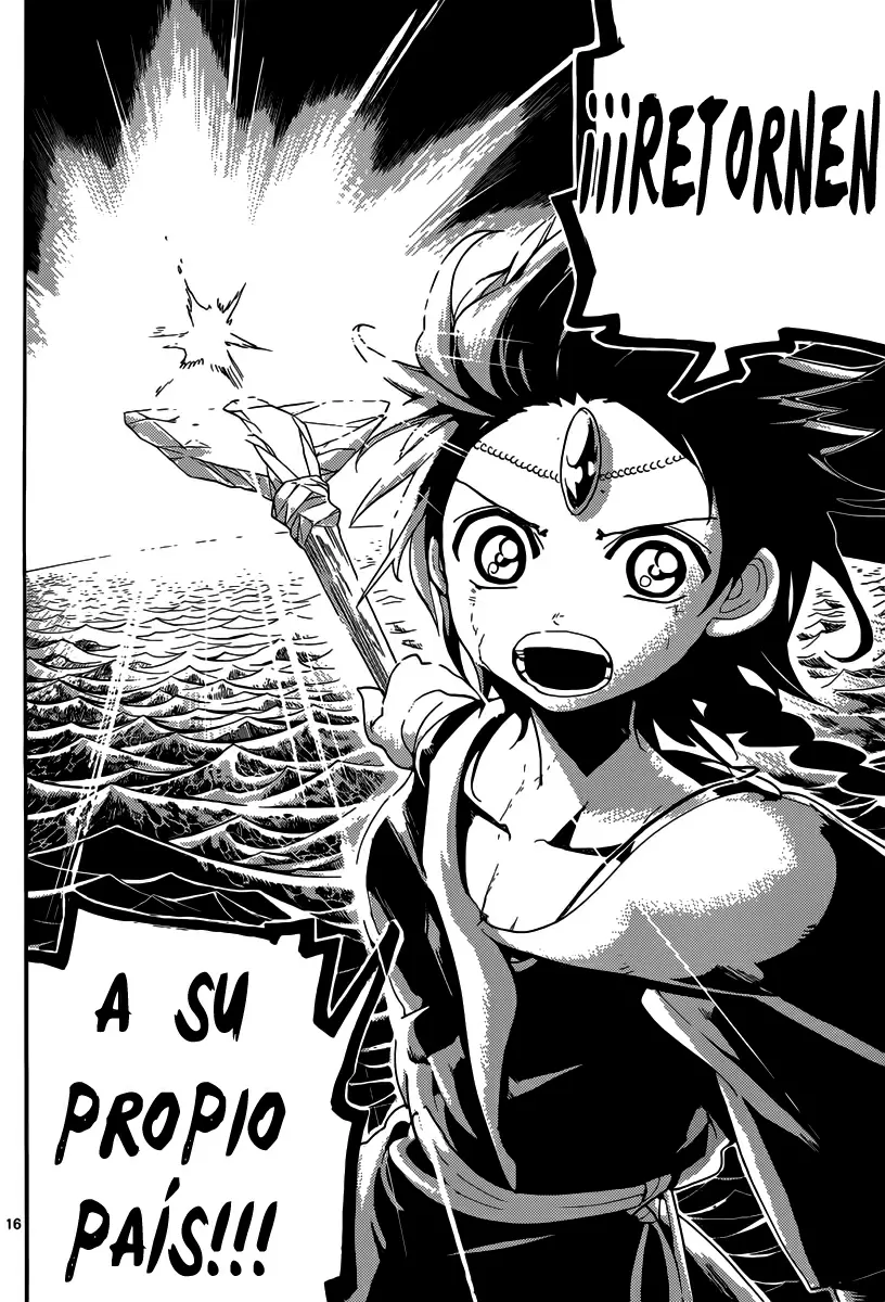 Magi - Labyrinth of Magic capítulo 175, página 16