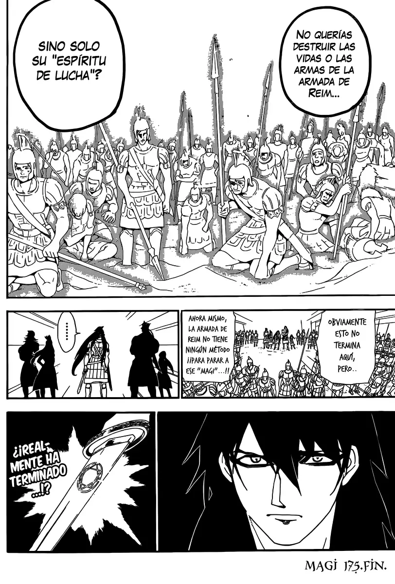 Magi - Labyrinth of Magic capítulo 175, página 18