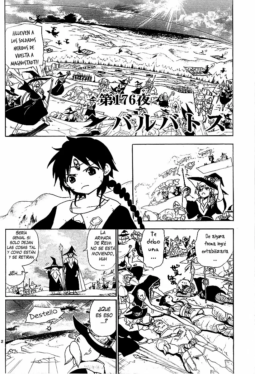 Magi - Labyrinth of Magic capítulo 176, página 2
