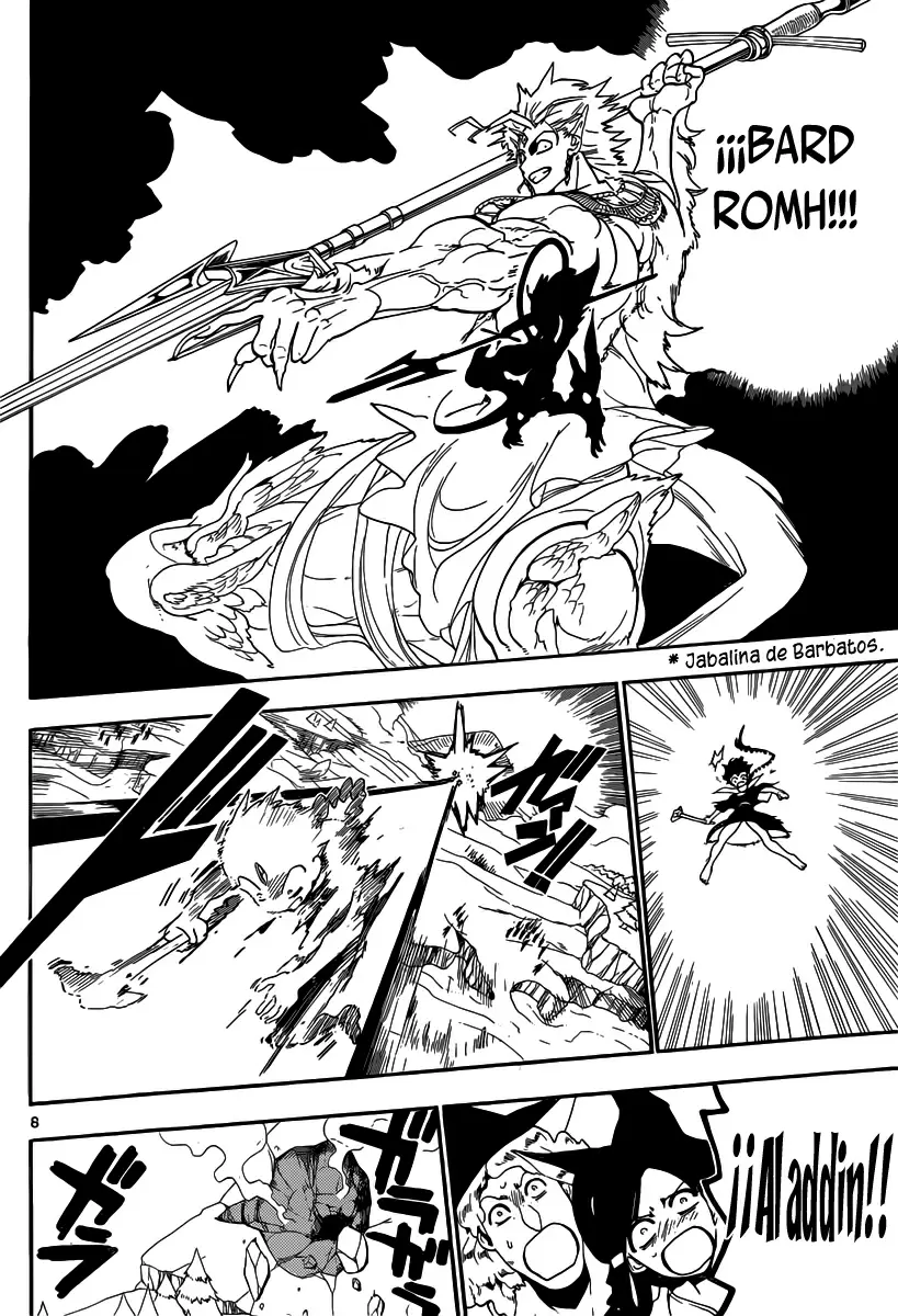 Magi - Labyrinth of Magic capítulo 176, página 8