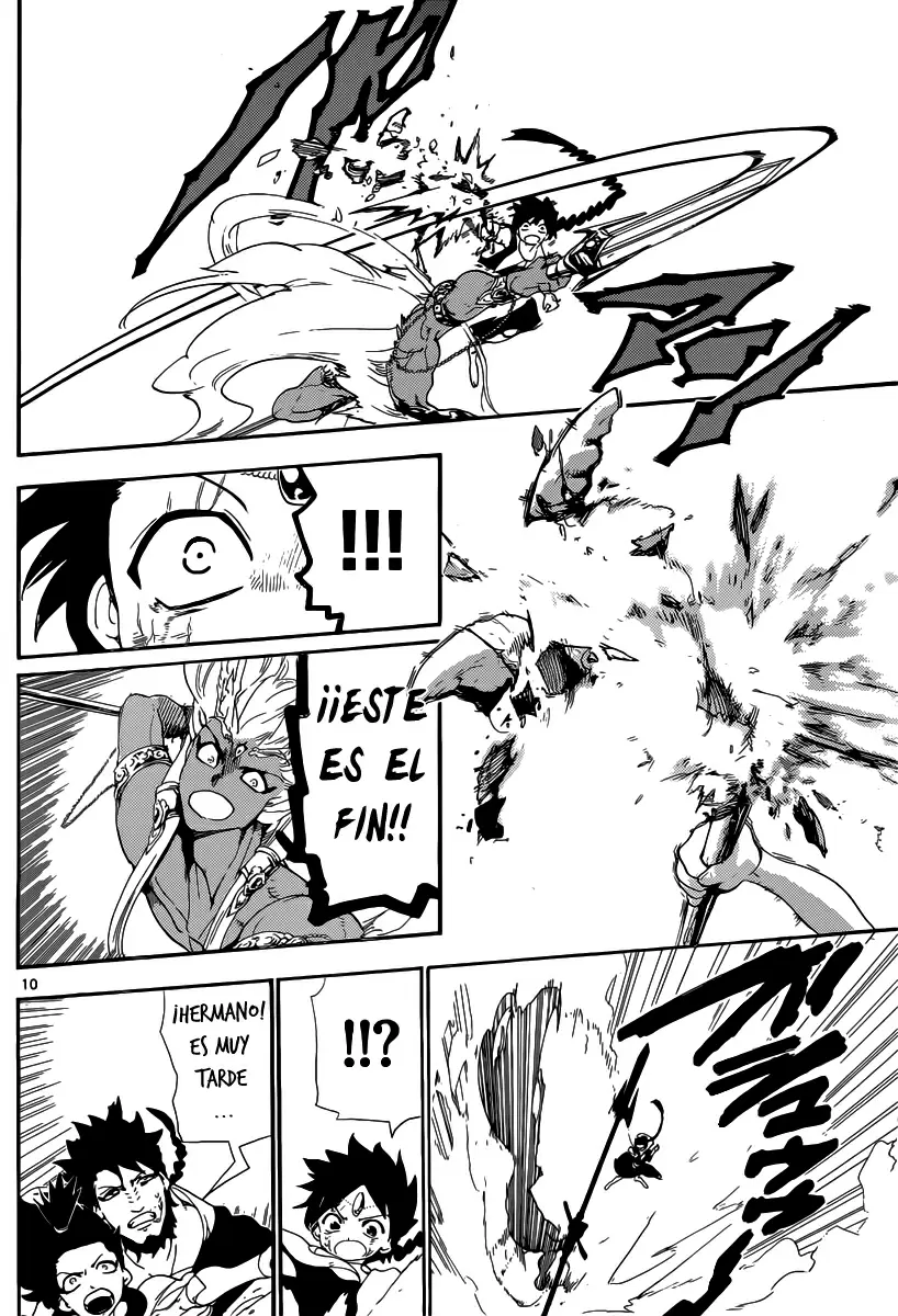 Magi - Labyrinth of Magic capítulo 176, página 10