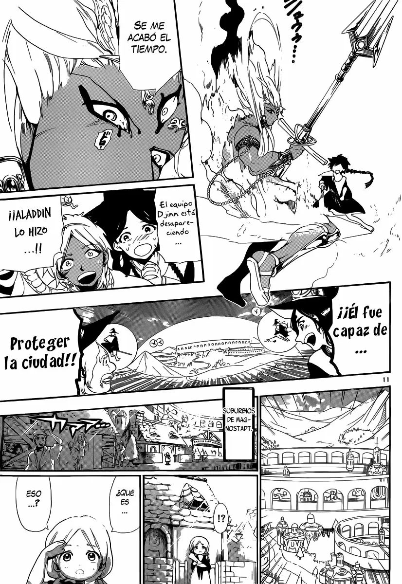 Magi - Labyrinth of Magic capítulo 176, página 11