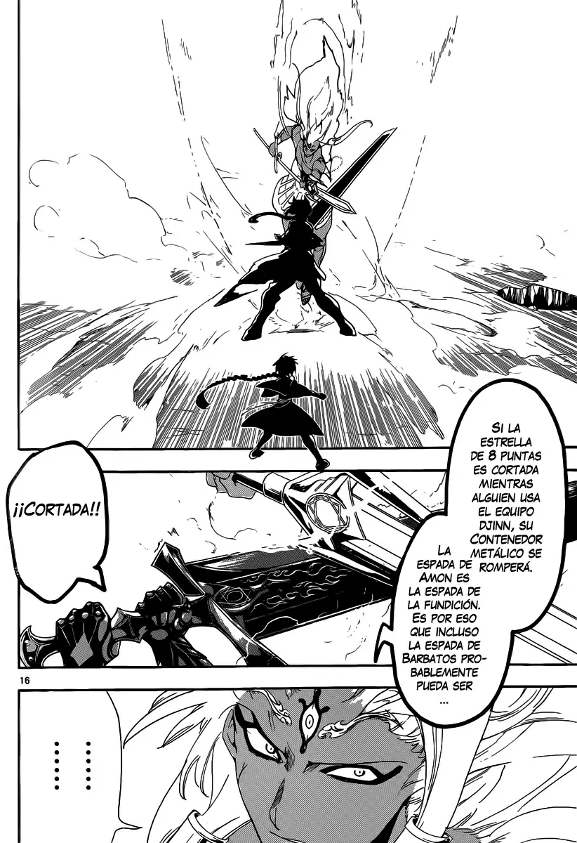 Magi - Labyrinth of Magic capítulo 176, página 15