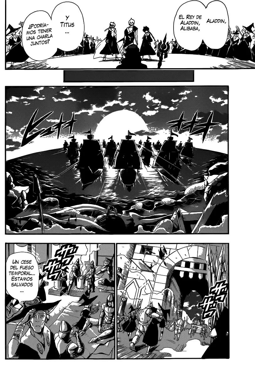 Magi - Labyrinth of Magic capítulo 177, página 8