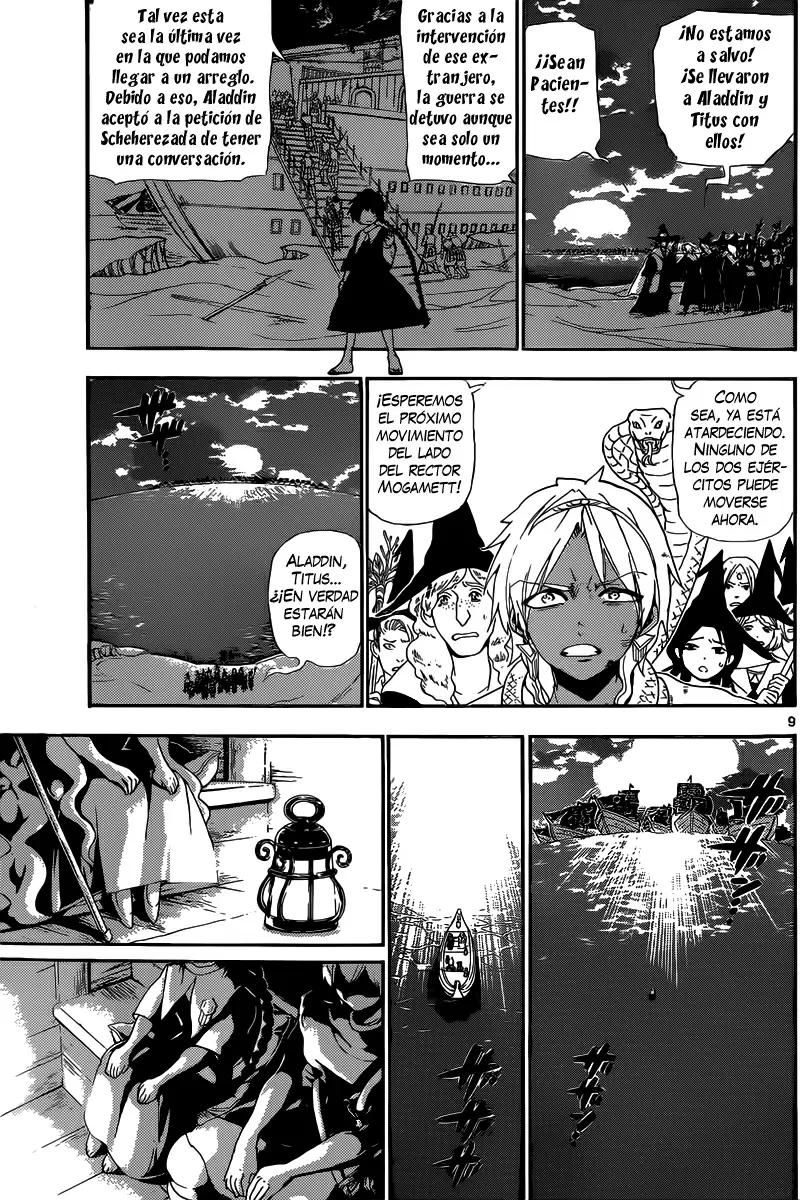 Magi - Labyrinth of Magic capítulo 177, página 9