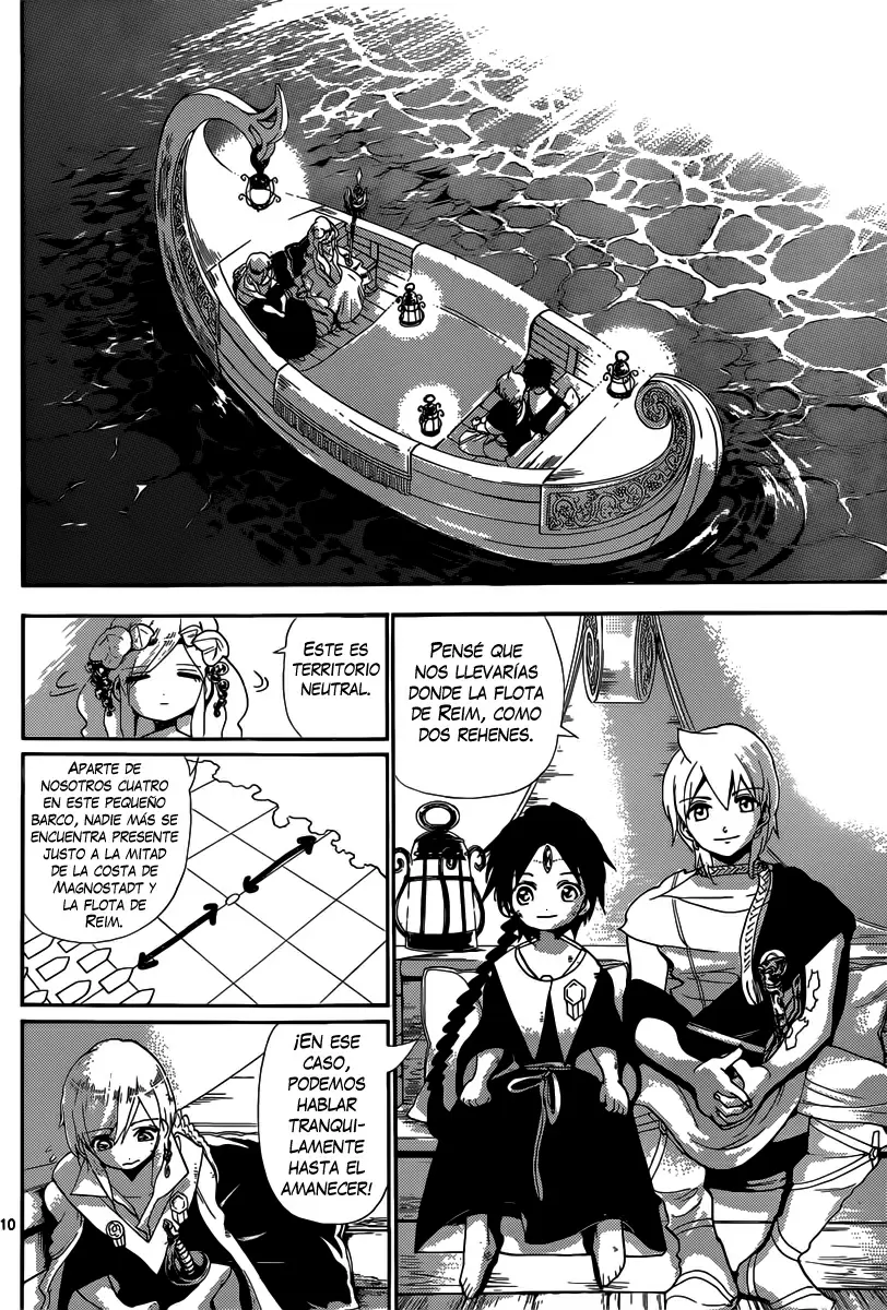 Magi - Labyrinth of Magic capítulo 177, página 10