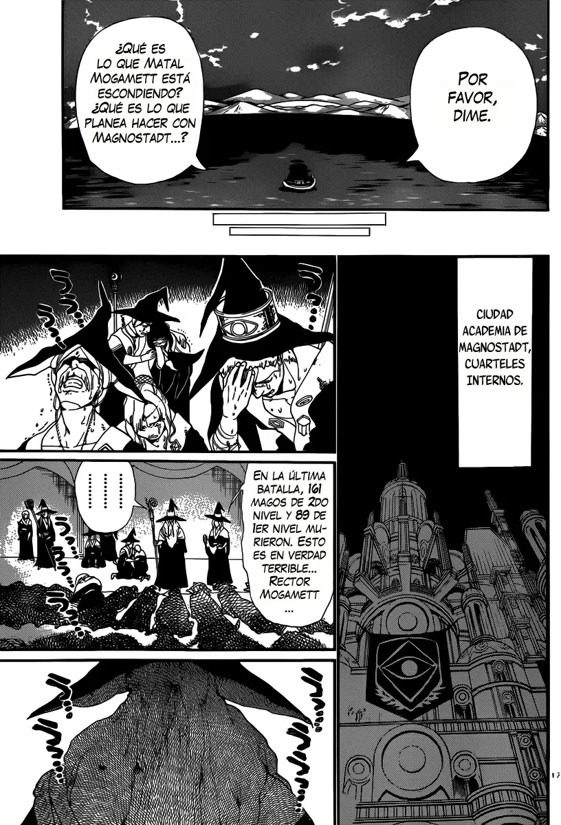 Magi - Labyrinth of Magic capítulo 177, página 17