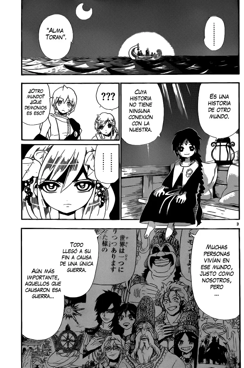 Magi - Labyrinth of Magic capítulo 178, página 3