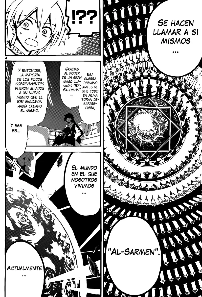 Magi - Labyrinth of Magic capítulo 178, página 4