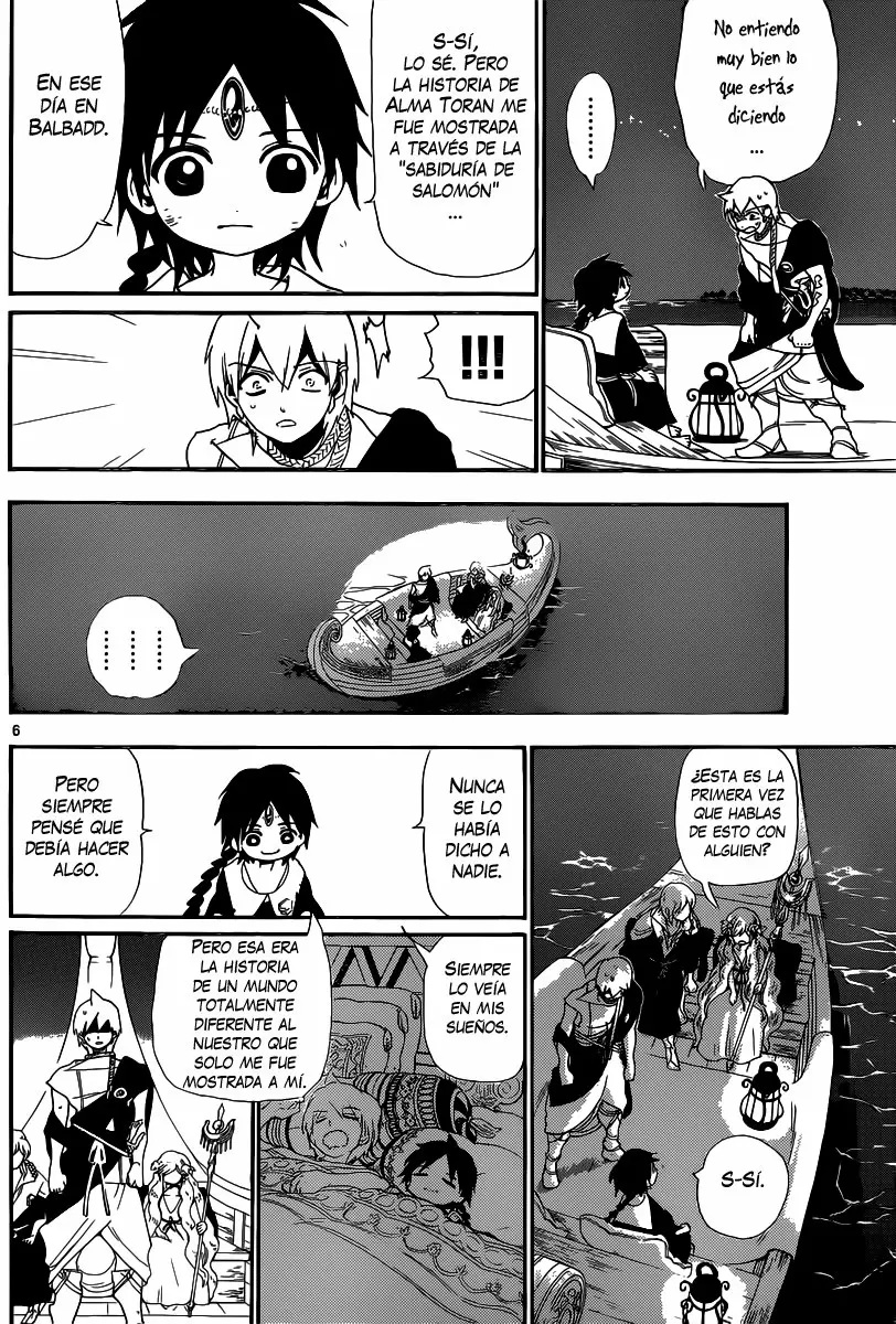 Magi - Labyrinth of Magic capítulo 178, página 6