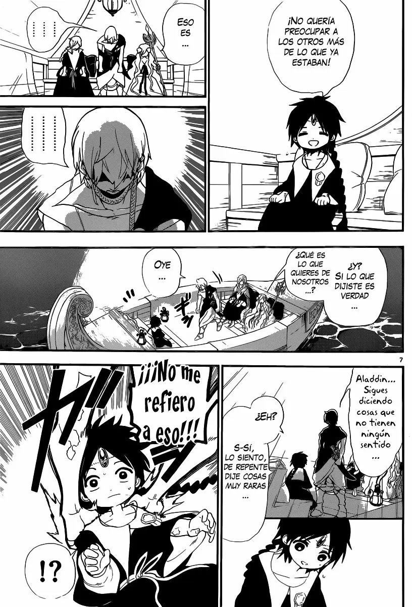 Magi - Labyrinth of Magic capítulo 178, página 7