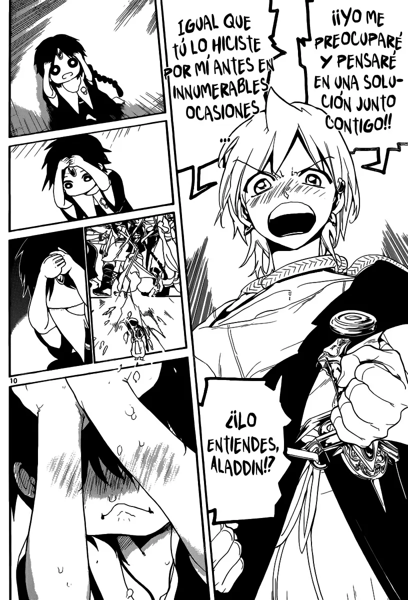 Magi - Labyrinth of Magic capítulo 178, página 10