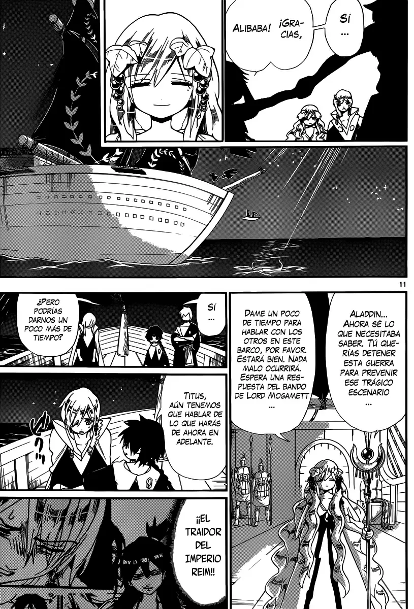 Magi - Labyrinth of Magic capítulo 178, página 11