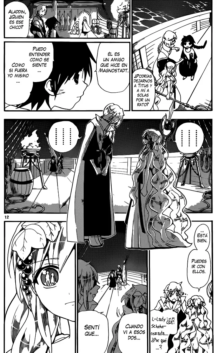 Magi - Labyrinth of Magic capítulo 178, página 12