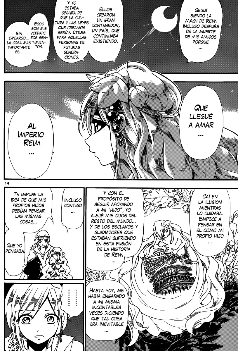 Magi - Labyrinth of Magic capítulo 178, página 14