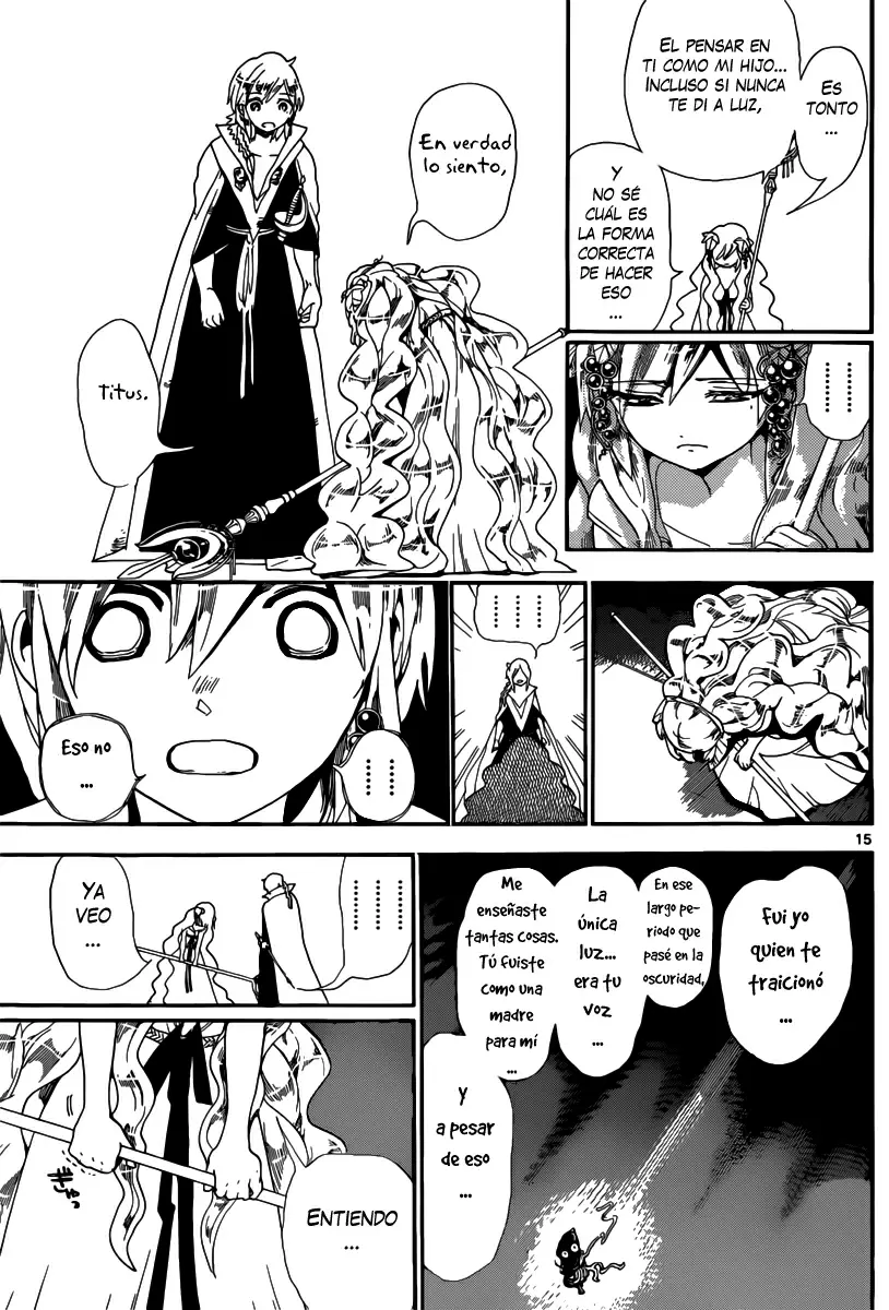 Magi - Labyrinth of Magic capítulo 178, página 15
