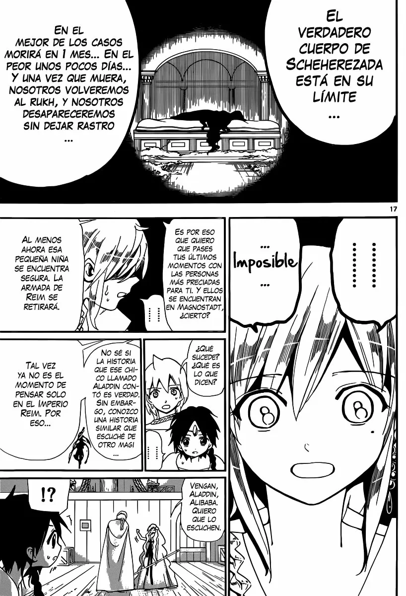 Magi - Labyrinth of Magic capítulo 178, página 17