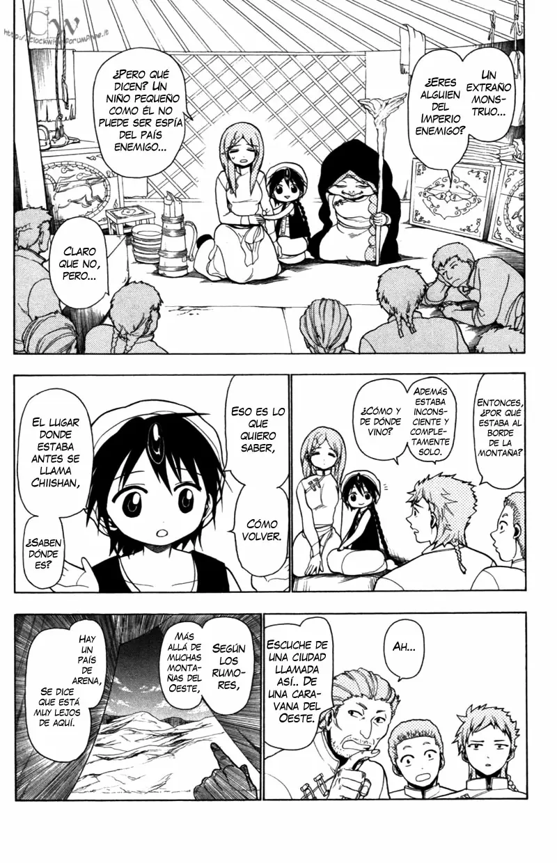 Magi - Labyrinth of Magic capítulo 18, página 15
