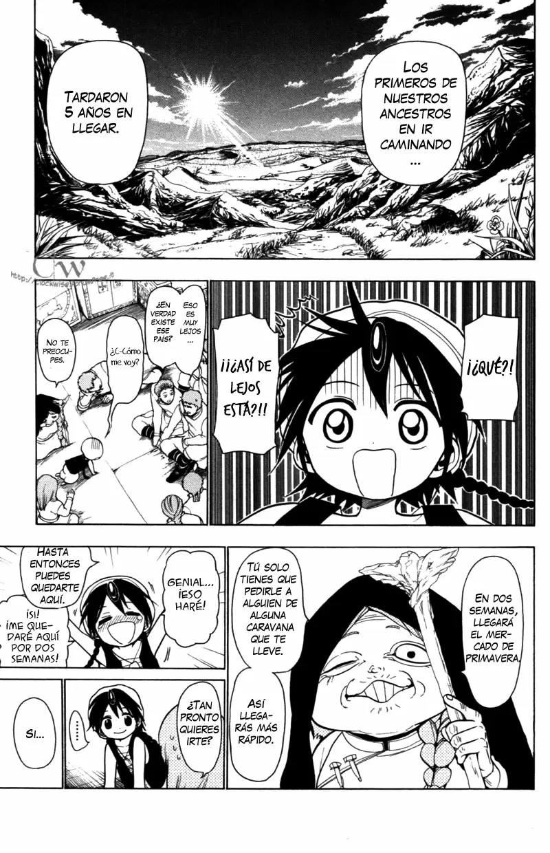 Magi - Labyrinth of Magic capítulo 18, página 16