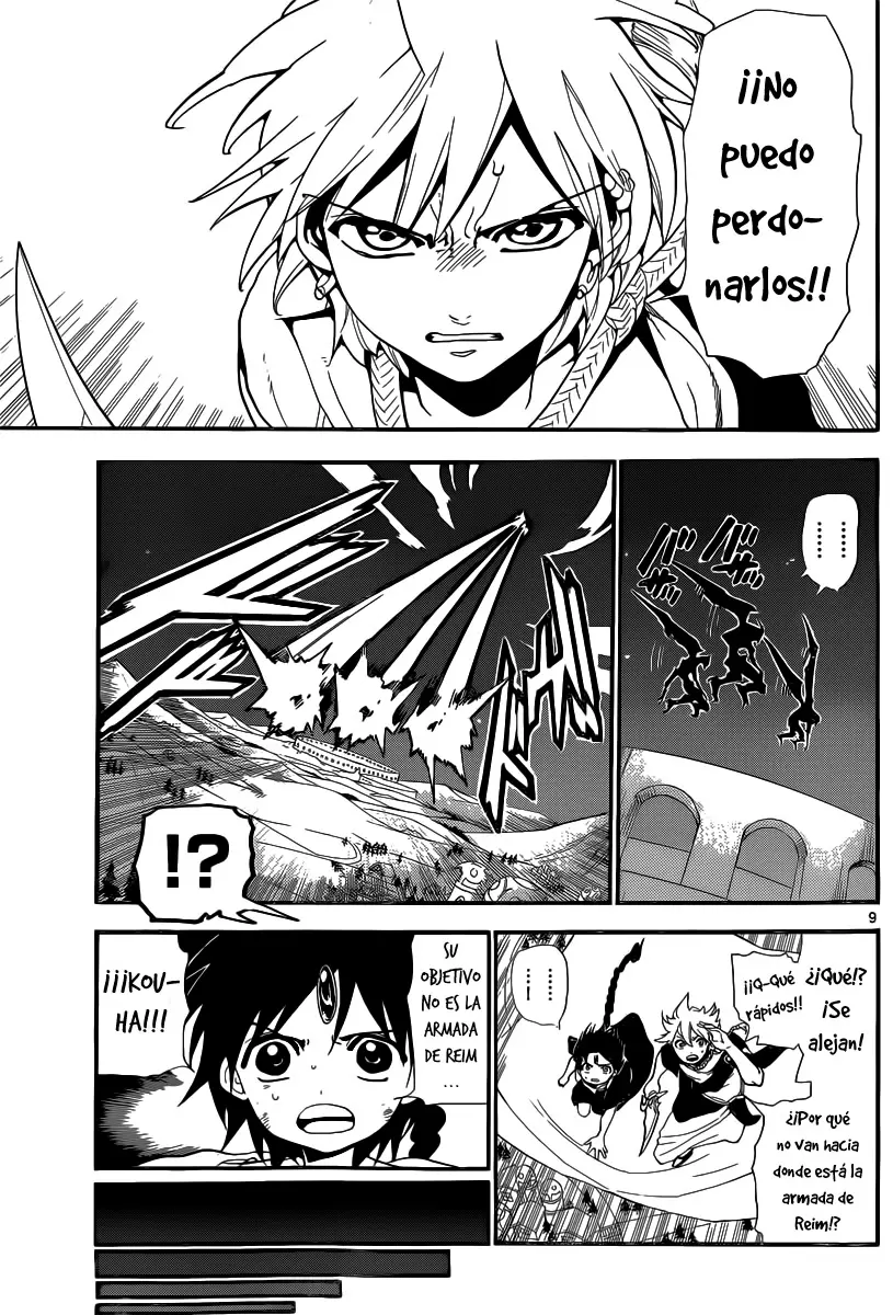 Magi - Labyrinth of Magic capítulo 180, página 8