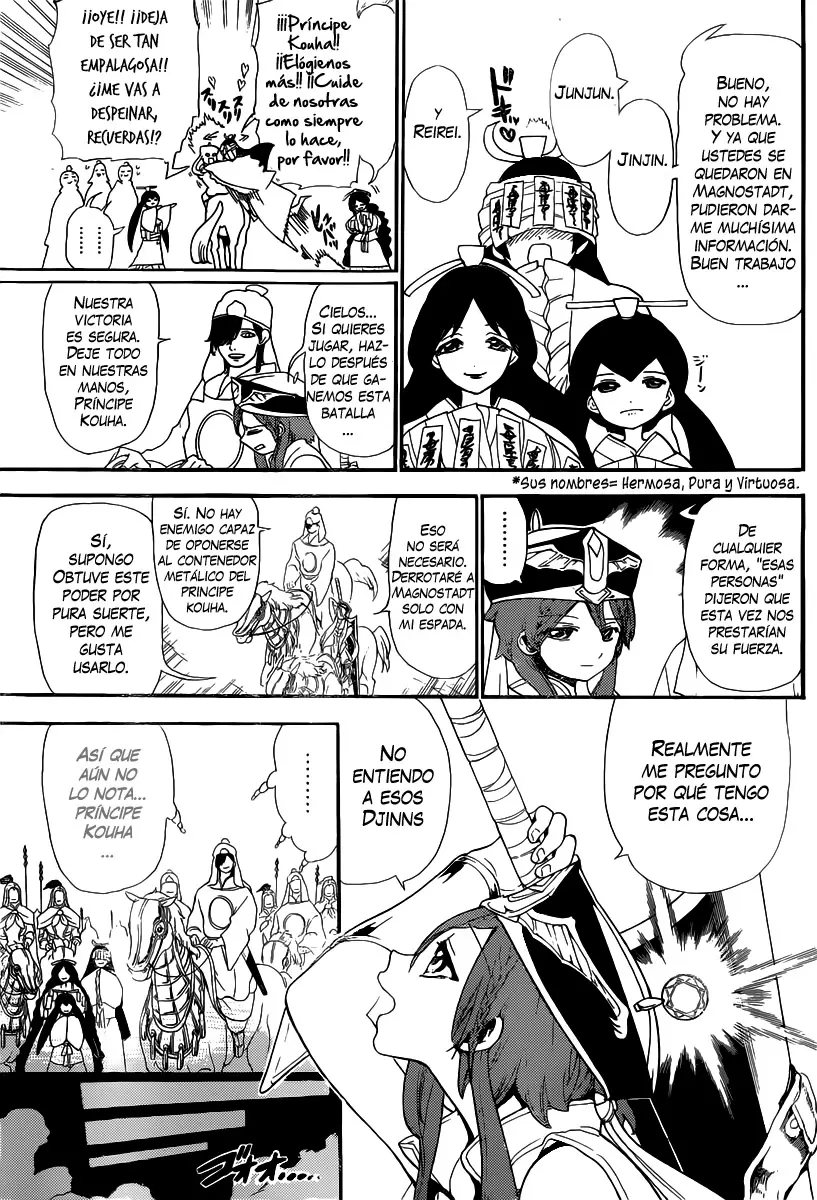 Magi - Labyrinth of Magic capítulo 180, página 10
