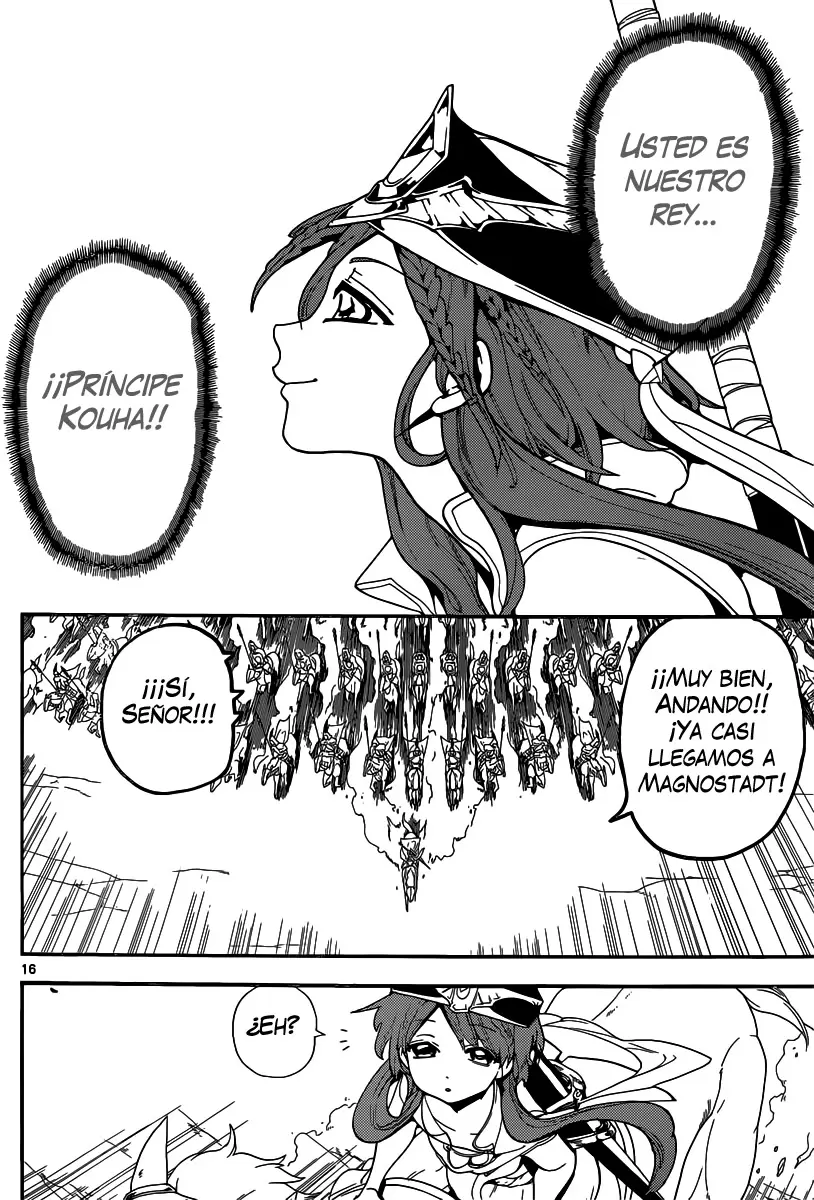 Magi - Labyrinth of Magic capítulo 180, página 15