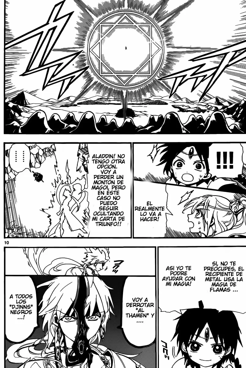 Magi - Labyrinth of Magic capítulo 182, página 9