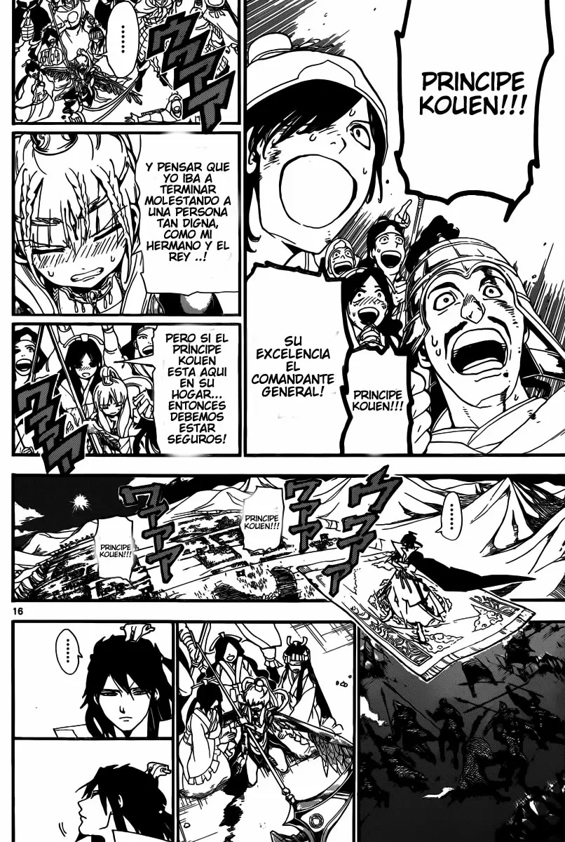 Magi - Labyrinth of Magic capítulo 182, página 14