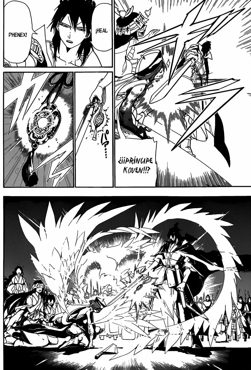 Magi - Labyrinth of Magic capítulo 183, página 13