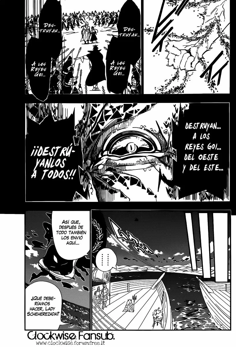 Magi - Labyrinth of Magic capítulo 183, página 17