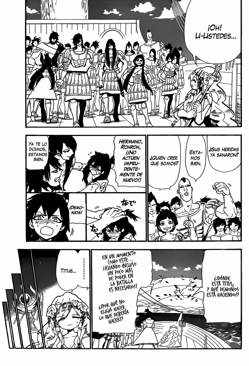 Magi - Labyrinth of Magic capítulo 183, página 19