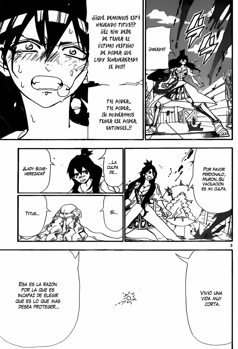 Magi - Labyrinth of Magic capítulo 184, página 3