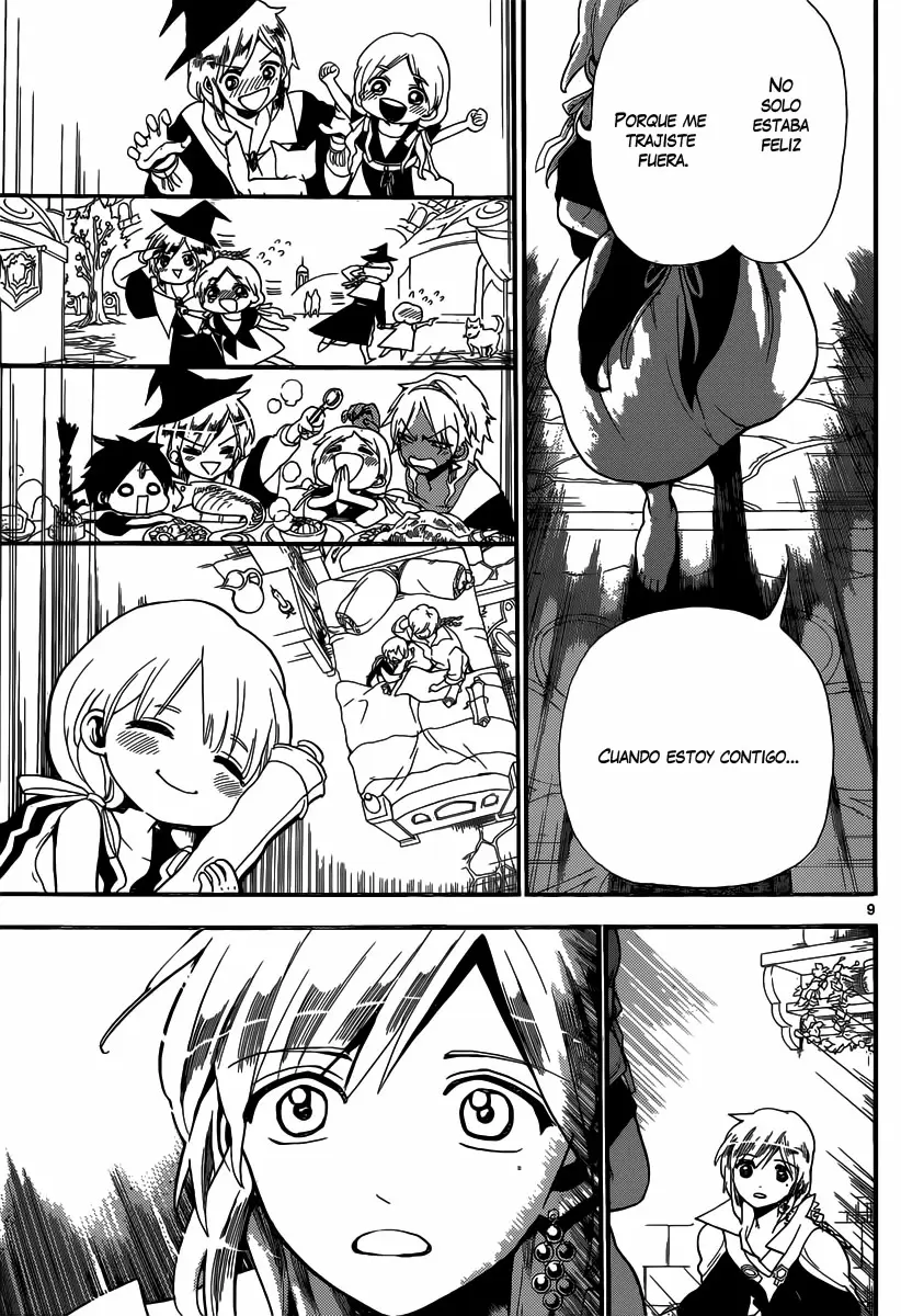 Magi - Labyrinth of Magic capítulo 184, página 9