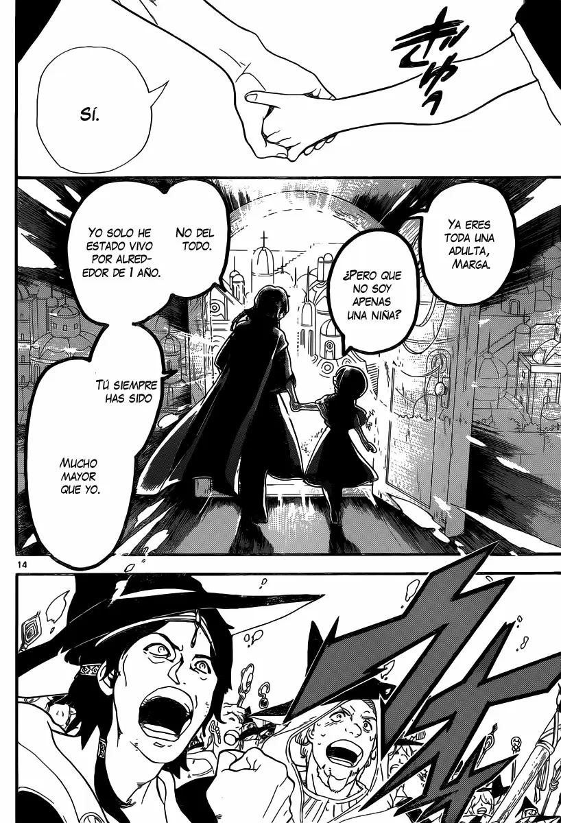 Magi - Labyrinth of Magic capítulo 184, página 14