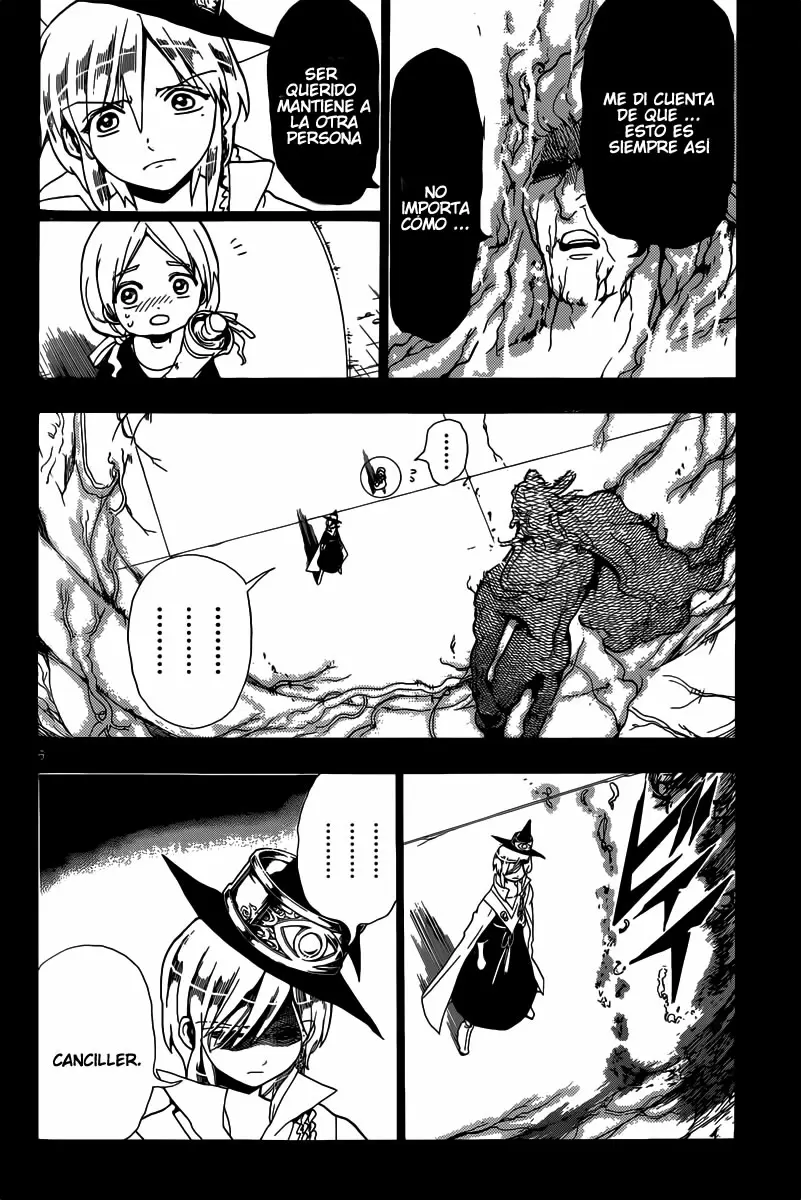 Magi - Labyrinth of Magic capítulo 185, página 5