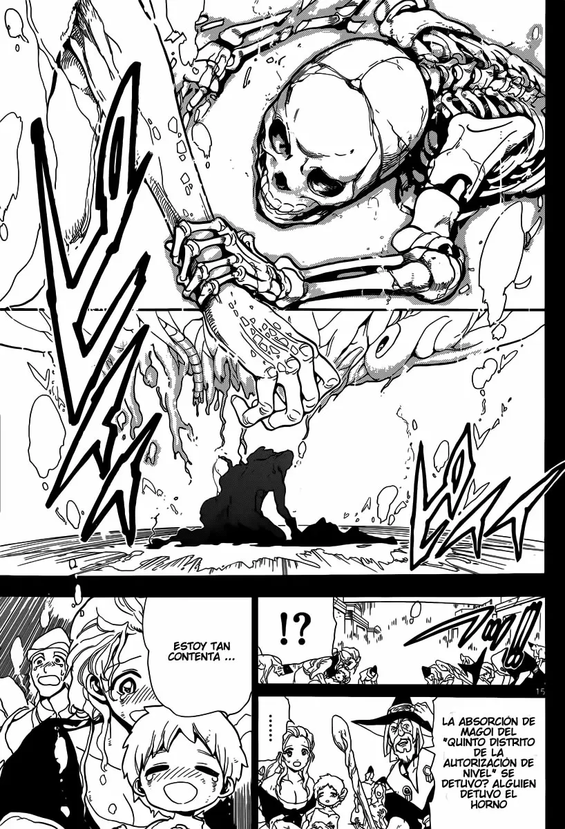 Magi - Labyrinth of Magic capítulo 185, página 14