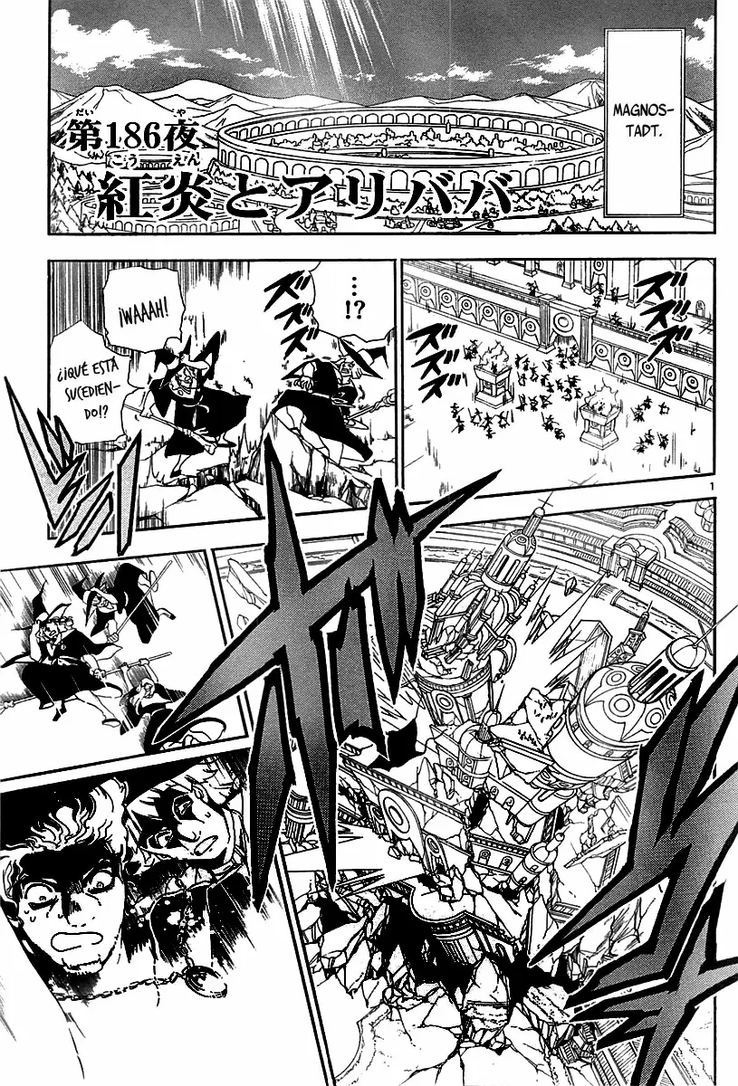 Magi - Labyrinth of Magic capítulo 186, página 1